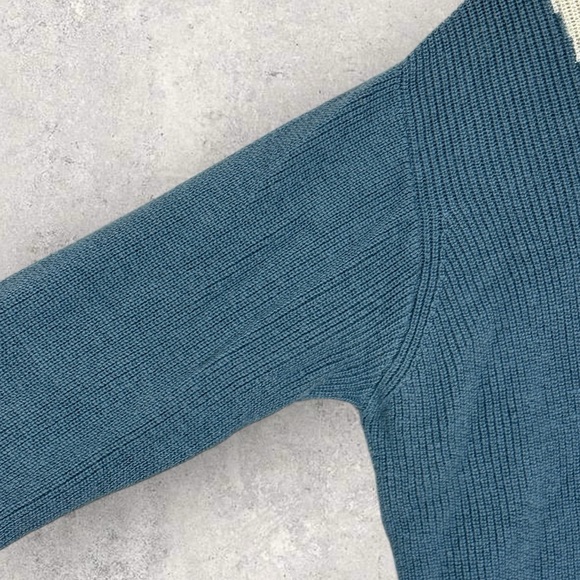 Sezane Merino Wool Blend Reversible Cardigan Sweater Jumper Matthis Size Medium - Picture 11 of 15